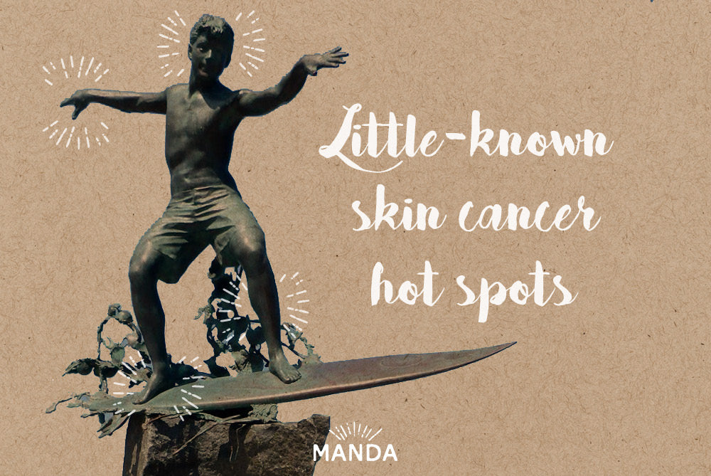 Little-Known Skin Cancer Hot Spots